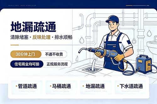 头屯河地漏疏通