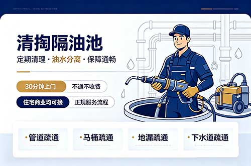头屯河清掏隔油池